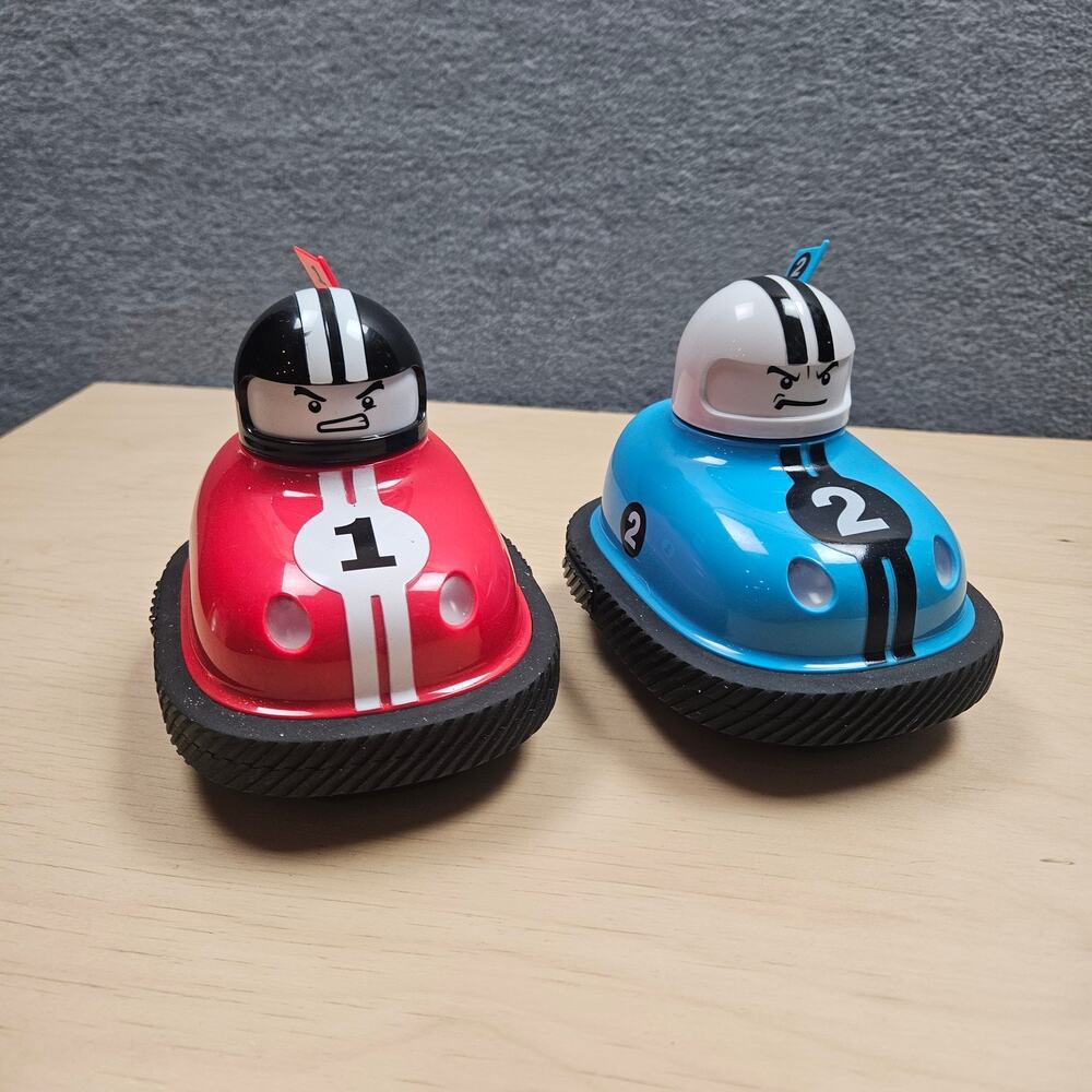 2  2020 Sharper Image Road Rage Speed Bumper Cars REPLACEMENT Figures No Remote